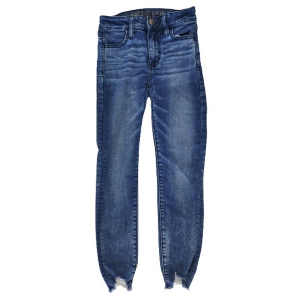 American Eagle Next Level Hi-Rise Jegging Crop 0